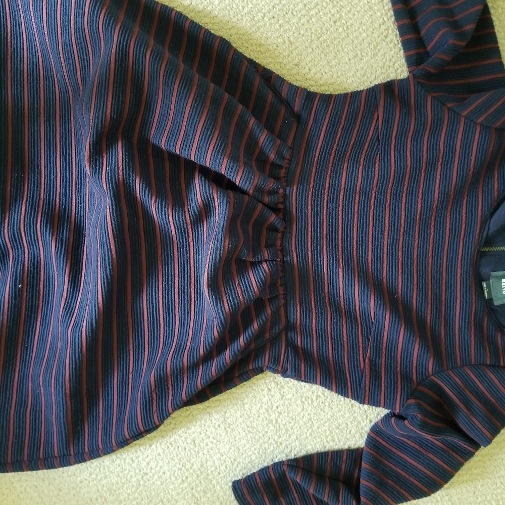 Striped maeve dress